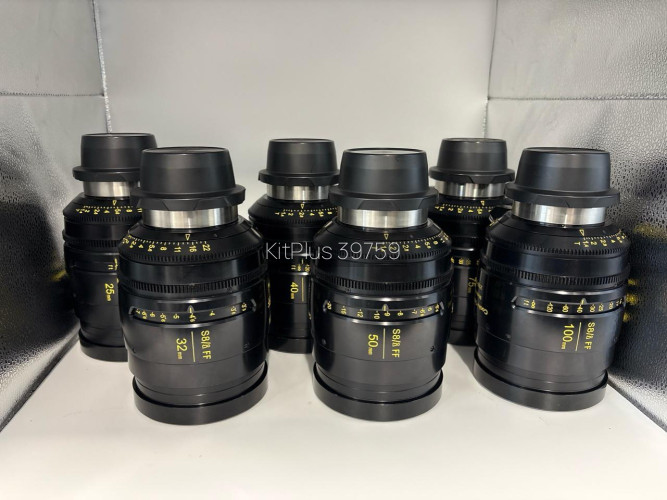 Cooke Cooke S8/i FF T1.4 6-Way Cine Lens Set (25mm-100mm) - image #3