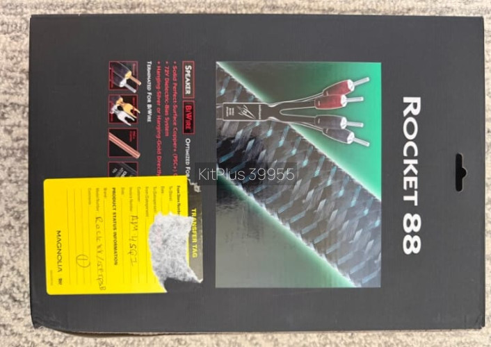 AudioQuest Rocket 88 Bi-wire Speaker Cable 15ft - image #1