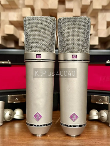Neumann U87 Vintage Condenser Microphone Stereo Pair – 1968/1969 Matched Set with Original Accessories and Rare Consecutive Serial Numbers - image #1