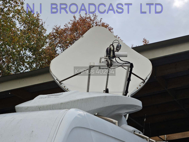 OB130 Mercedes 3.5t dual patch 400watt HD SNG obvan Satcom dish, 2x 400watt haps, Ateme encoders etc - image #4