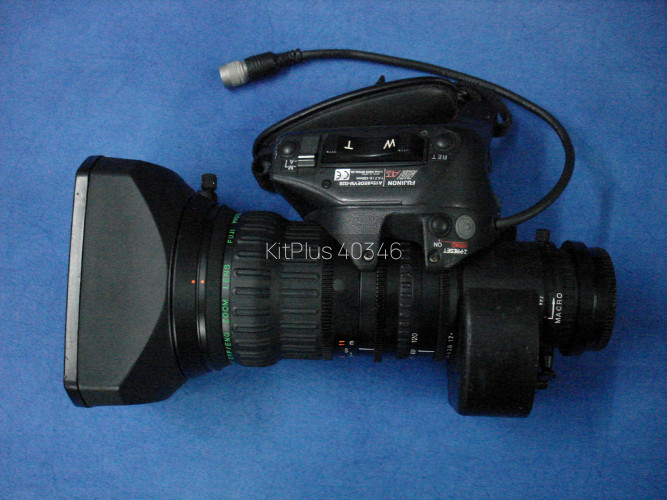 Fujinon A15 X 8 doubler lens - 16:9 switchable WRS version with 2x extender - image #1