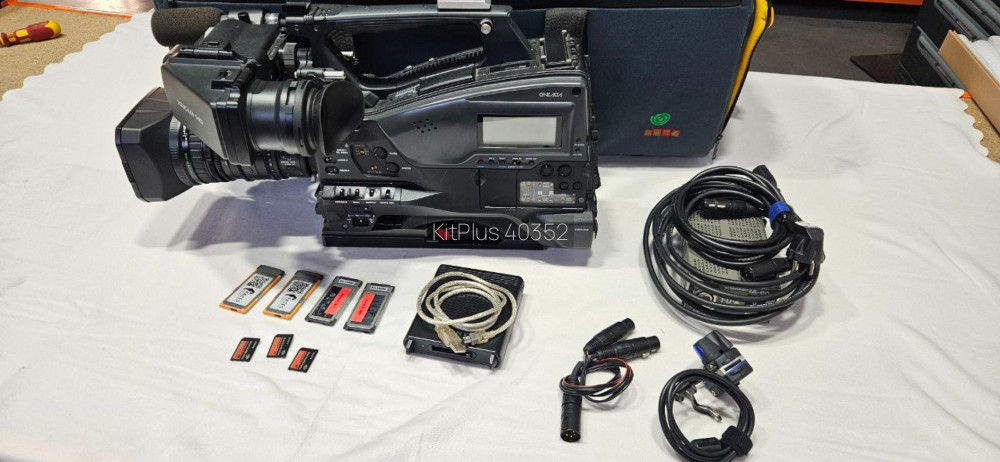 Sony PMW-350 Camera Kit with Viewfinder, Lens, and Accessories - image #1