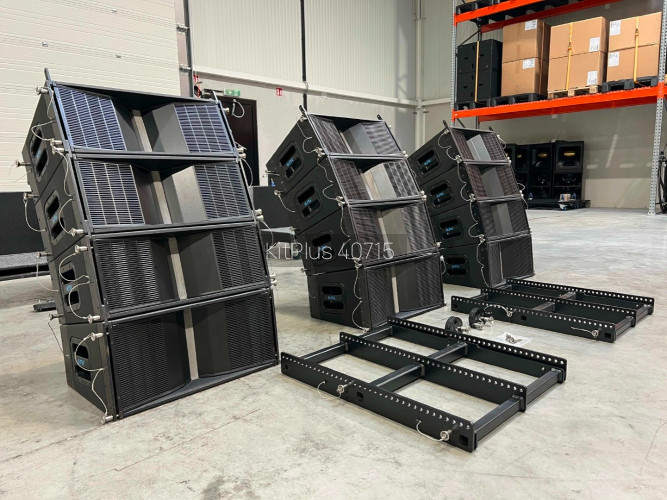 KME PANO PANO line array,8x QL906 + 4x QL1215 + 2x frame - image #1