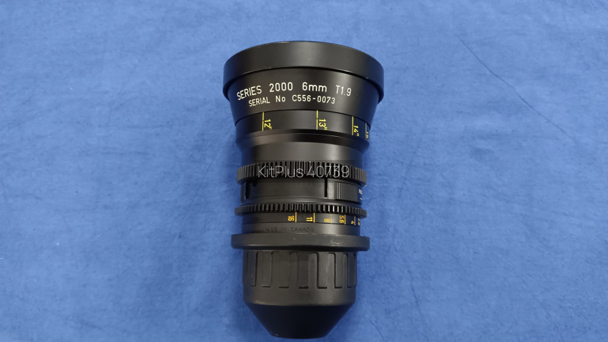 Century Precision Optics Series 2000 T1.9   6 mm lens for Super 16 PL mount - image #1