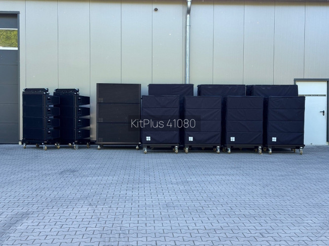 d&b KSL8 KSL12 SL-GSub Package D80 Amps - image #1