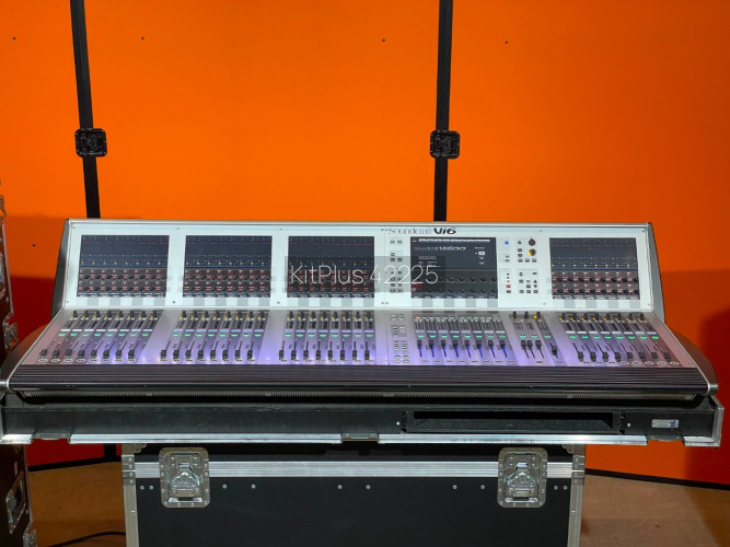 SOUNDCRAFT Vi600 Set with Local Rack | Stage Rack | amptown cases - image #1