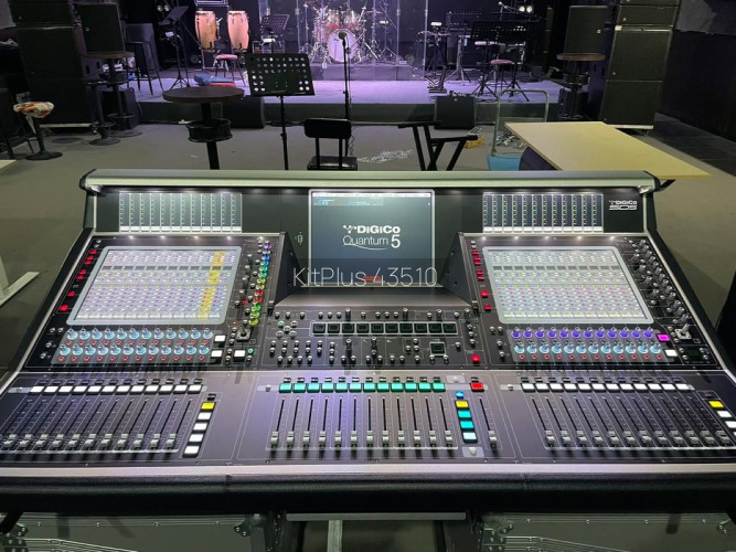 Digico SD5 Quantum + SD‑Rack w/ Maxi Pod + Flight Case + Original Boxes - image #4