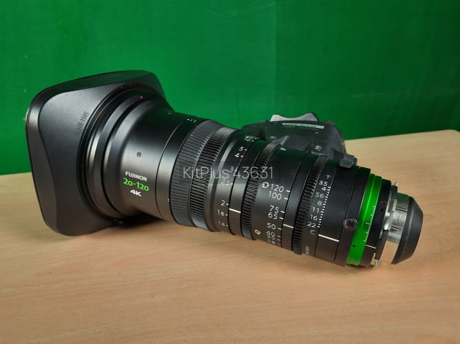 Fujinon 20-120 4K with servo grip - image #3