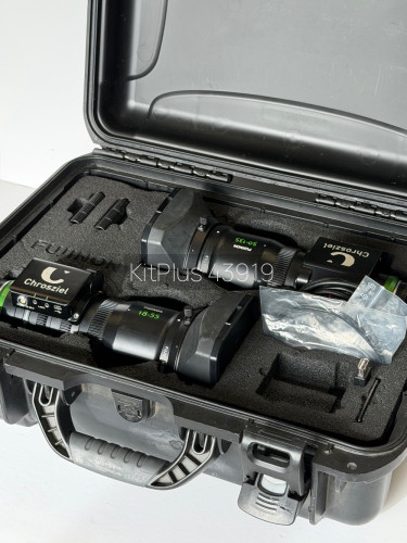 Fujinon MK 18-55mm and 50-135mm T2.9 with 2 x Chrosziel CDM-MK-Z zoom servos - image #7