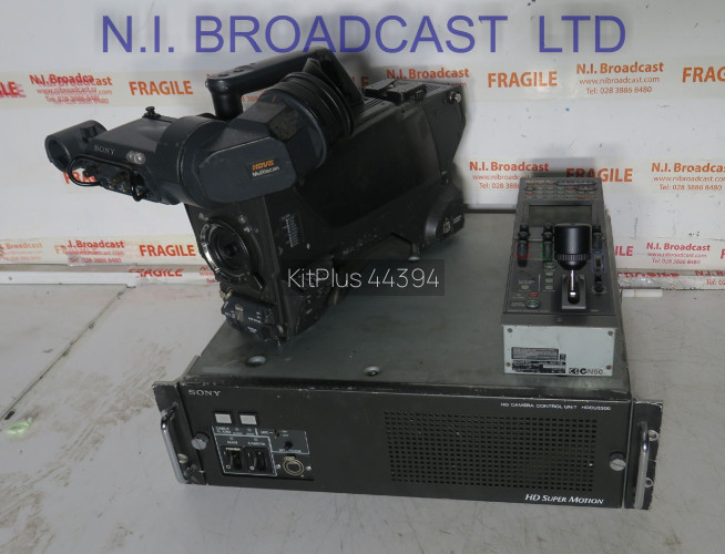 sony hdc3300 HD fibre 75frame second slo mo camera channels - image #1