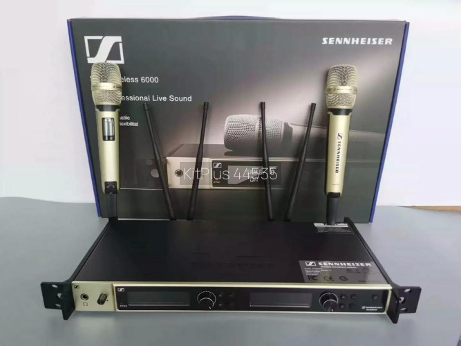 Sennheiser SKM 6000 Digital Wireless Handheld System – 1 Full Set (2 Microphones, Original Box Included) - image #1