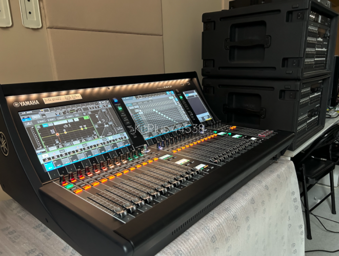 Yamaha DM7 complete set, with 2x Rio3224D2 & 2x Network Switches - image #1