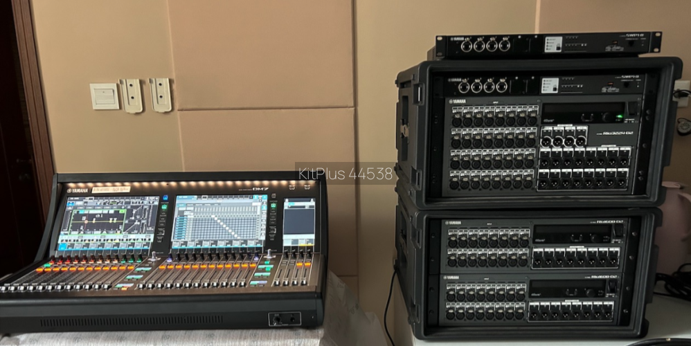 Yamaha DM7 complete set, with 2x Rio3224D2 & 2x Network Switches - image #2