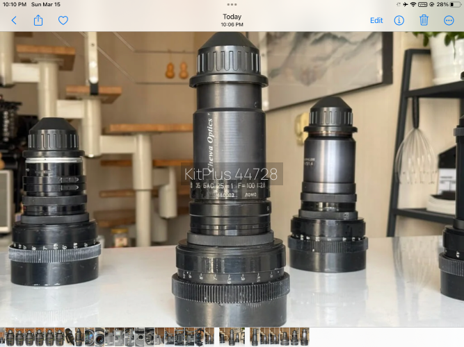 Lomo Anamorphic set: 40, 50, 75, 100, 150 mm - image #3