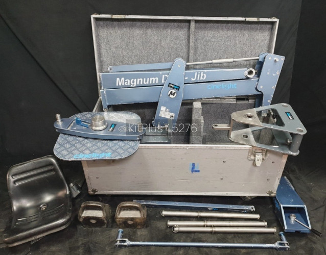 JIB CRANE DUO JIB with travel case + seat + 12x counterweights MOVIETECH - image #1