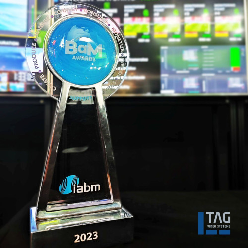 TAG Takes Home an IABM BaM and TVB Europes Best of Show from IBC 2023 for Content Matching Technology