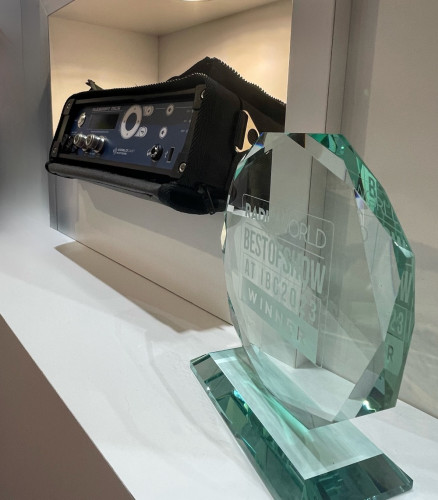 WorldCast Audemat Wins Best in Show Award at IBC