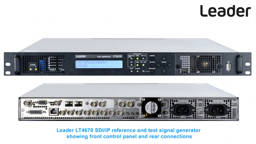 Leader to Demonstrate Latest-Generation SDI and IP Test and Measurement at SATIS 2023