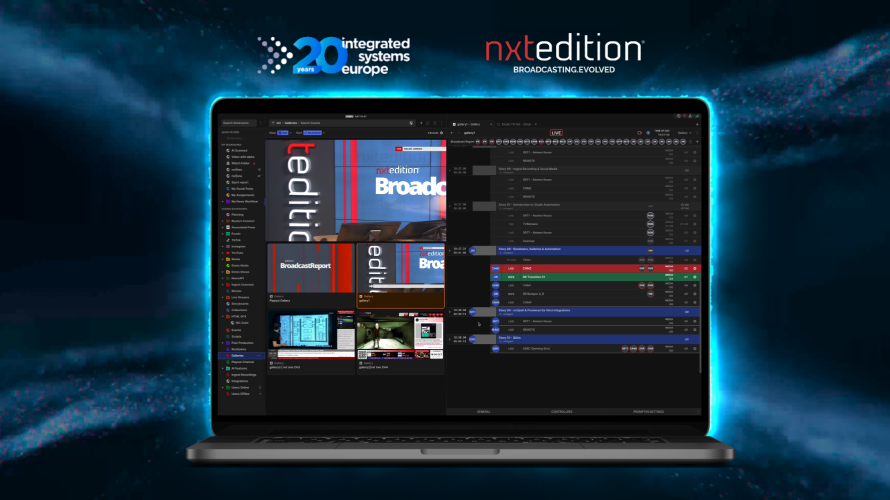 nxtedition showcases automation for live events storytellers at ISE Barcelona 2024