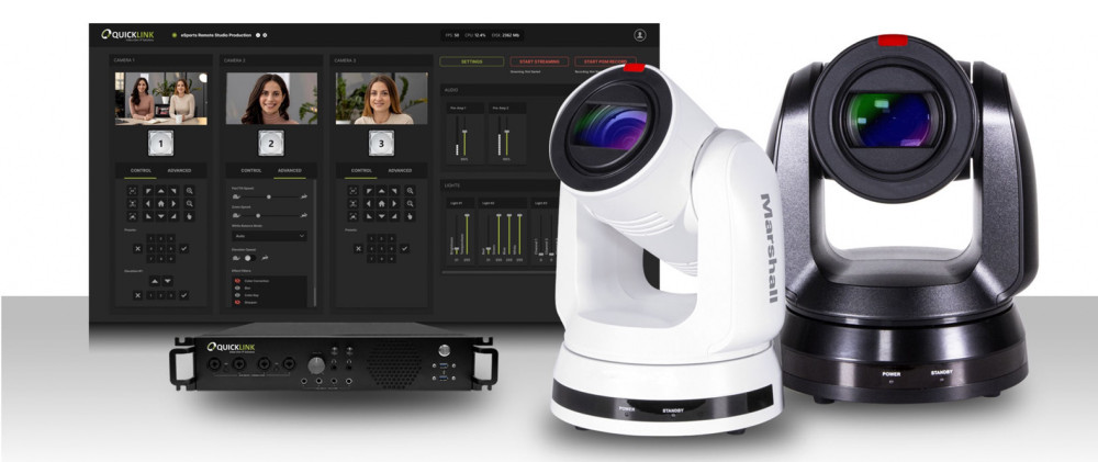 Marshall Cameras Compatible With Quicklink Remote Studio Solutio