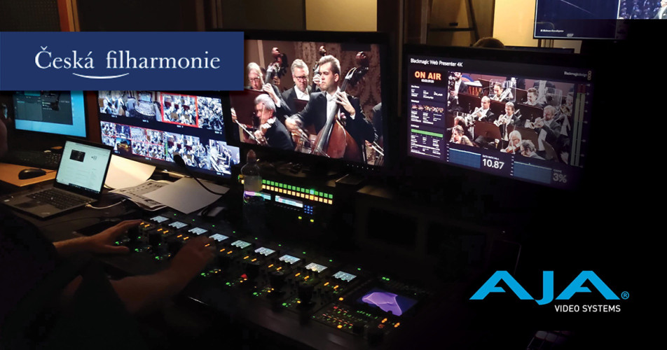 Live Czech Philharmonic Concert Productions Hit a High Note  with Help from AJA Gear