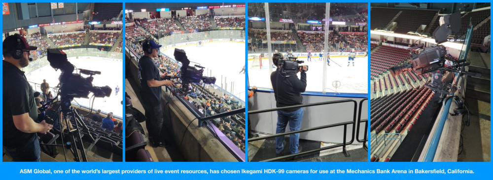Ikegami HDK-99 Cameras Chosen by ASM Global for Mechanics Bank Arena in California