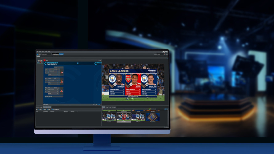 Chyron Solutions at 2024 NAB Show to Reveal Next-Level Data-Driven Graphics for Live Sports