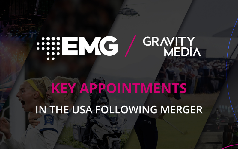 EMG GRAVITY MEDIA STRENGTHENS LEADERSHIP TEAM WITH KEY APPOINTMENTS IN THE USA FOLLOWING MERGER