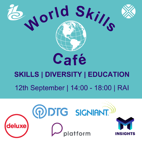 Inaugural World Skills Cafe to address skills and diversity gap in media and entertainment at IBC2024