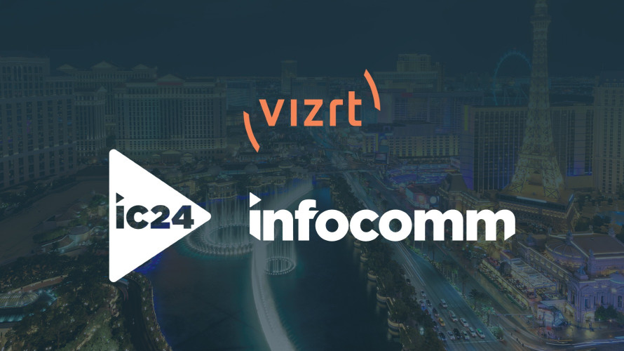Vizrt to showcase state-of-the-art proAV solutions at InfoComm 2024