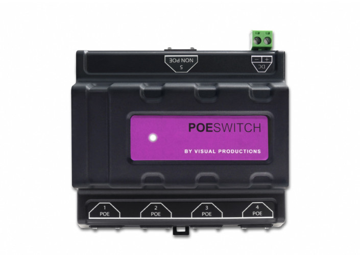 Visual Productions Announces New PoeSwitch at InfoComm 2024