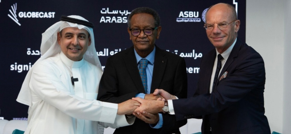 Arabsat and ASBU and  Globecast are commemorating 20 years of relationship with a renewed Multi-Years Deal