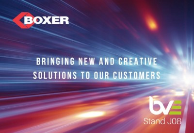 Partners converge on Boxer stand at BVE 2018