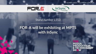FOR-A and InSync Technology showcase the latest product from their successful partnership, the MCC-4K-A