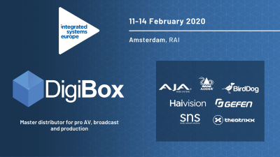 DigiBox Highlights Pro-AV Partners at ISE 2020