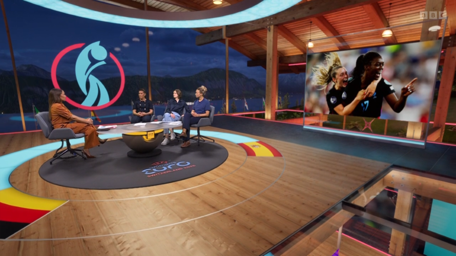 BBC Sport delivers world class broadcast with Vizrt XR for Lionesses win