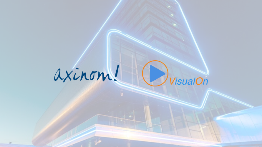 Axinom and VisualOn Partner to Deliver High-Quality Low-Bandwidth Streaming at 30000 Feet