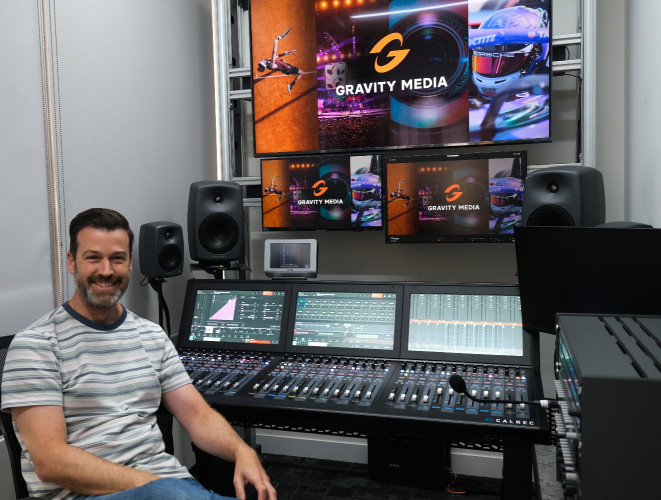 Gravity Media expands Calrec technology at London Production Centre
