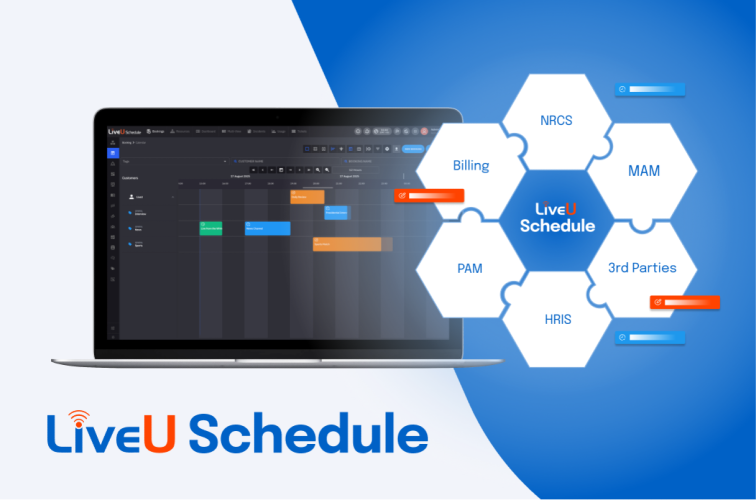 New LiveU Schedule Streamlines Live Production through Centralized Booking and Automation