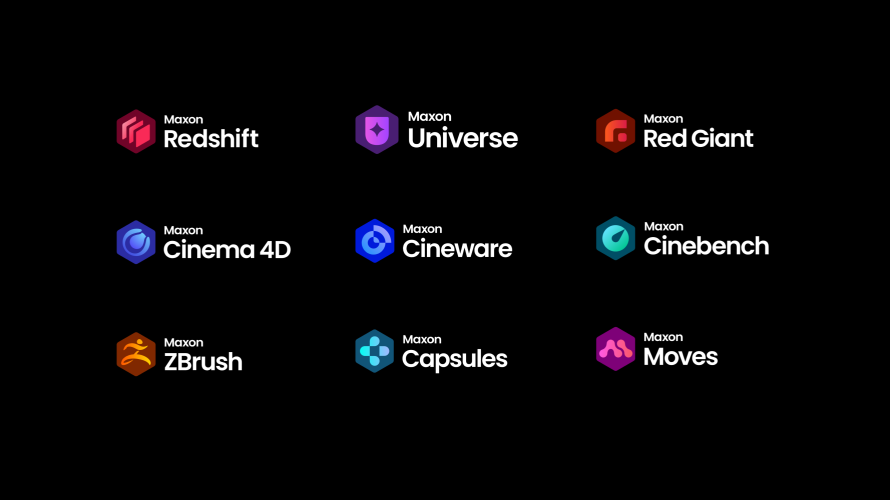 Maxon Unveils a Brand New Look for its Growing Family of Professional Tools