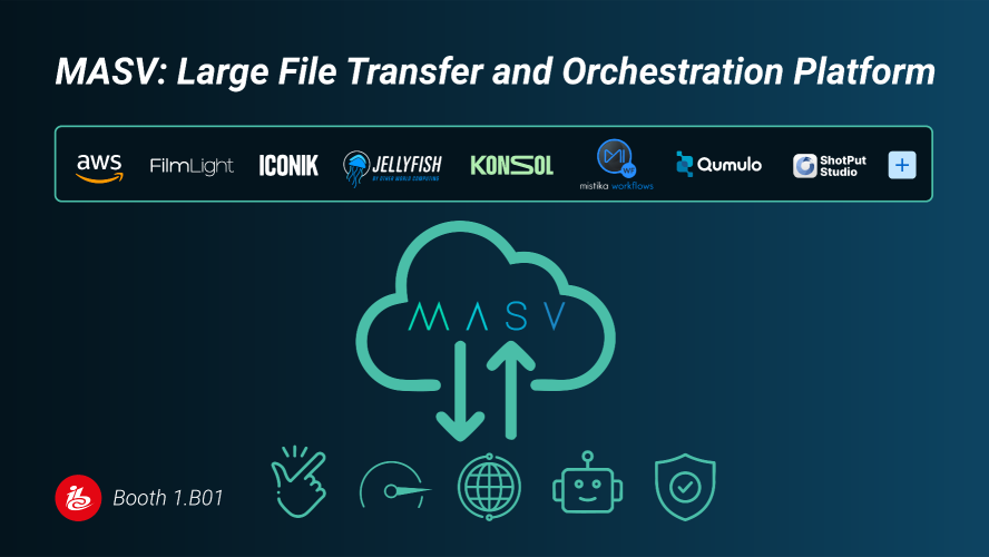 MASV Highlights Partner Integrations Fueling Modern Media Pipelines at IBC2025