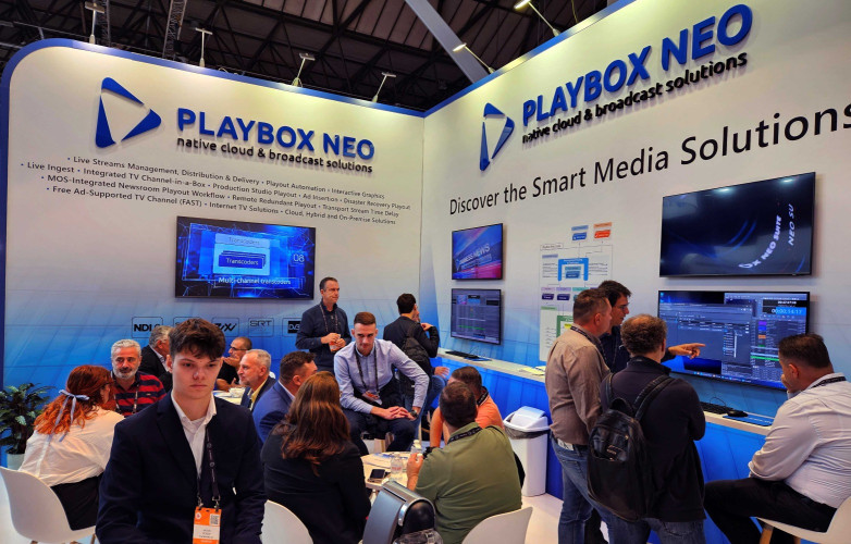 PlayBox Neo Reports IBC Success with Award Winning PlayBox Neo Stealing the Show