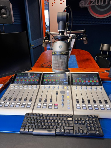 Radio Azzurra Advances to Digital Workflow with DHD SX2 Audio Production Console