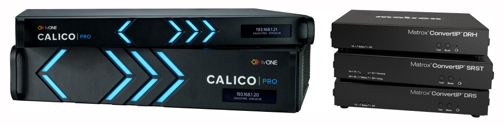 tvONE and Matrox Video Partner to Deliver Flawless AV-over-IP Integration