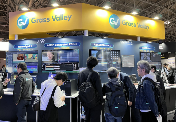 Grass Valley Demonstrates Leadership in Hybrid and Software-Defined Production at Inter BEE 2025