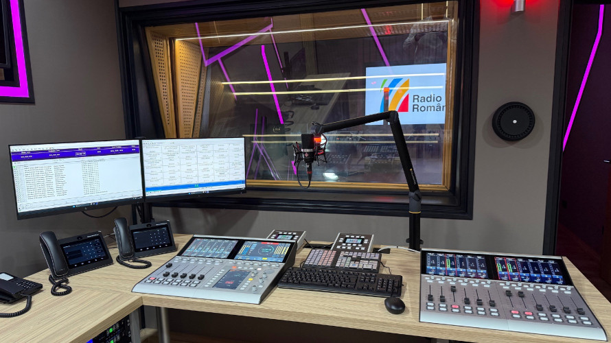 Radio Romania Upgrades to DHD RX2 and TX2 Audio Mixing Consoles for New Integrated Studios