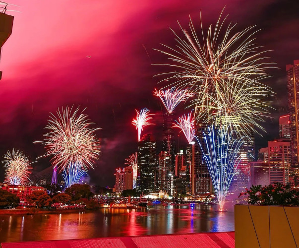 The HELM powers Riverfire with flawless timecode precision