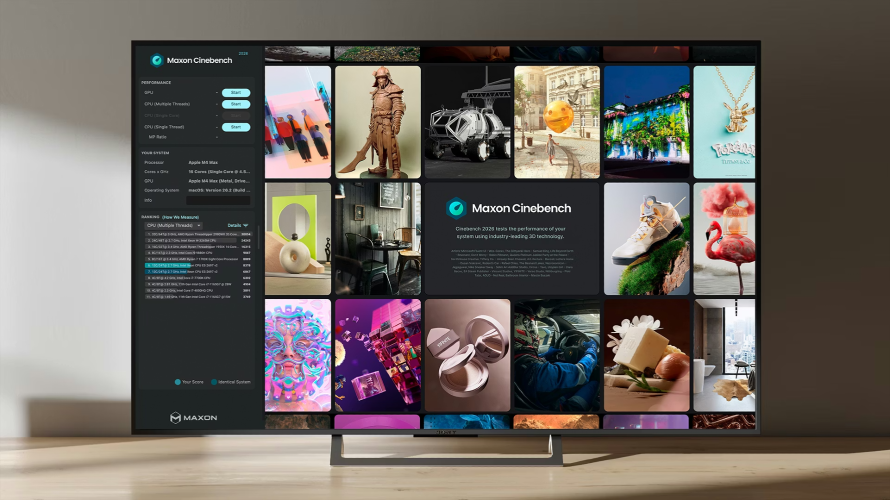 Maxon Introduces Cinebench 2026