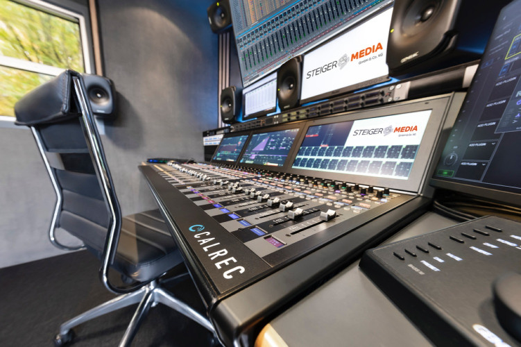 Steiger Media reimagines broadcast production workflows  with Calrec Argo M and new True Control
