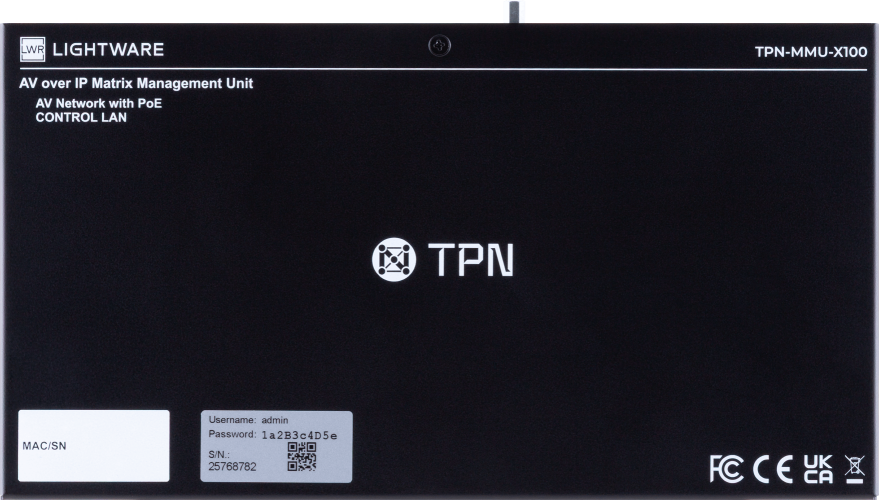 Lightware introduces new Matrix Management Unit for their TPN ecosystem
